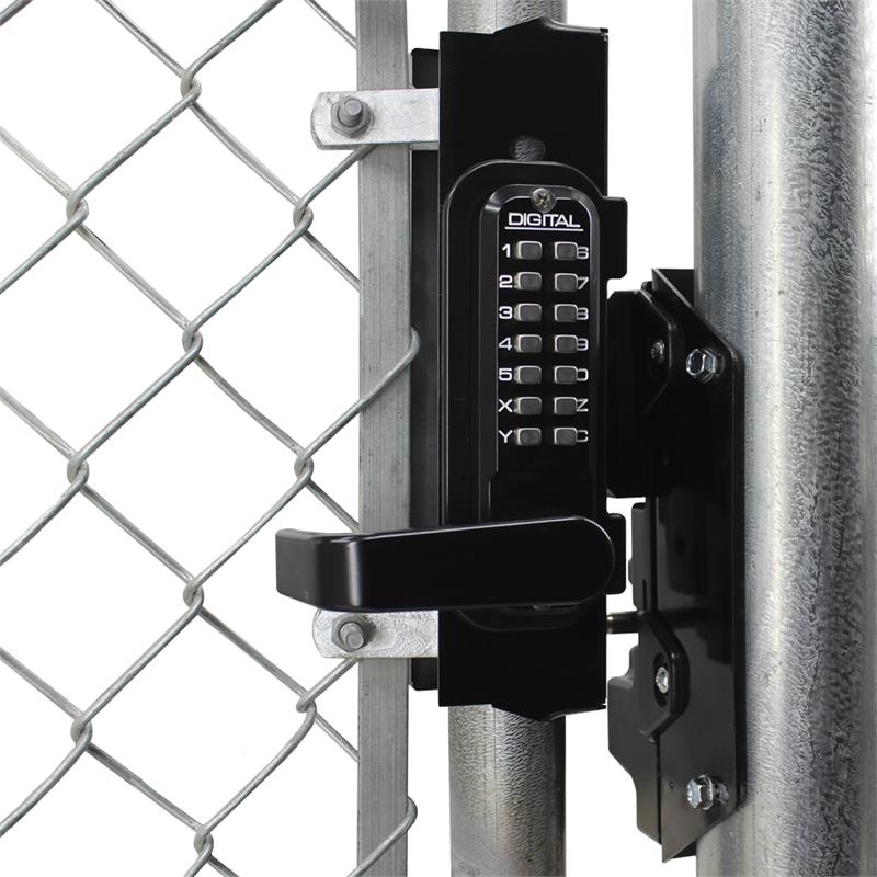 chain link fence lock