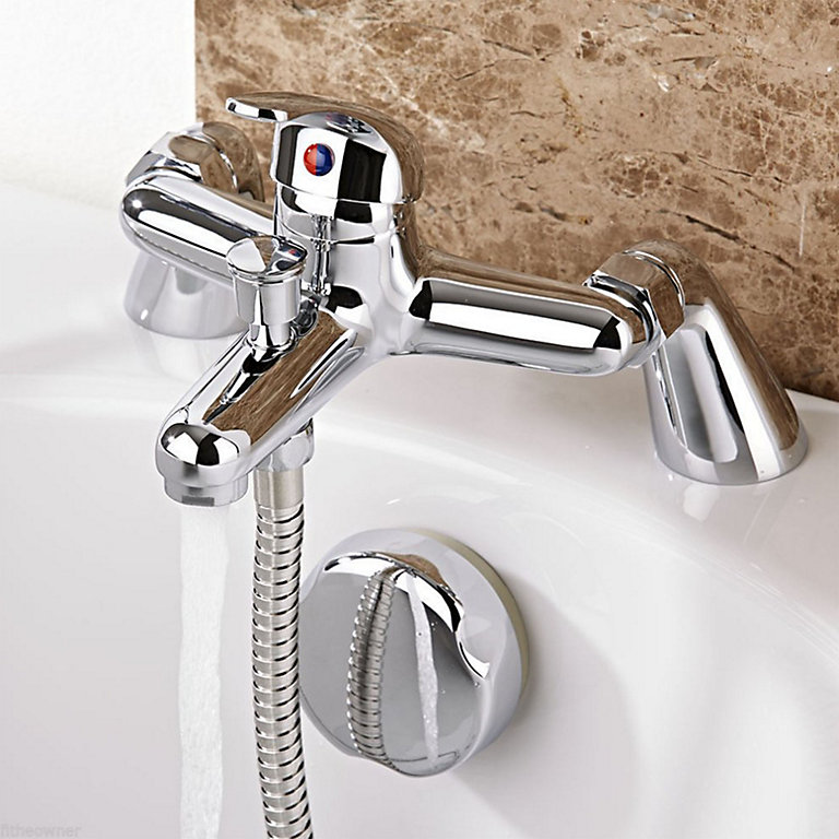 b&q bath mixer shower taps