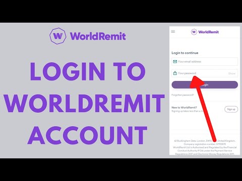 worldremit login