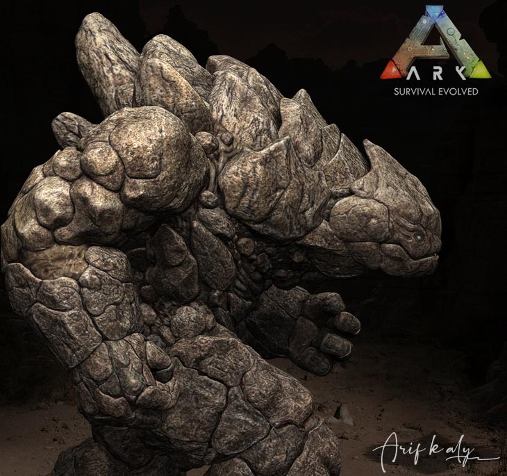 rock golem ark