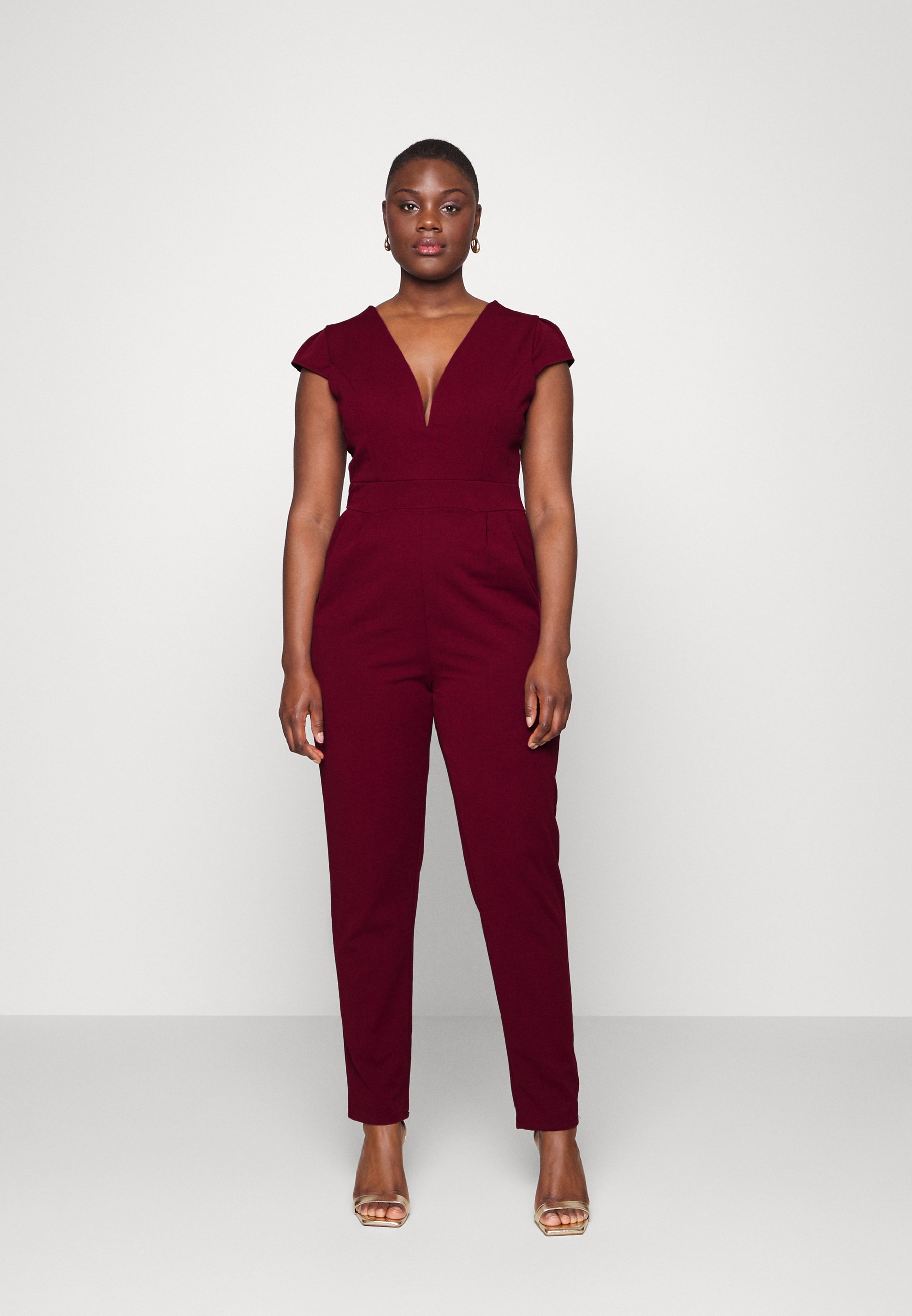 plunge jumpsuit