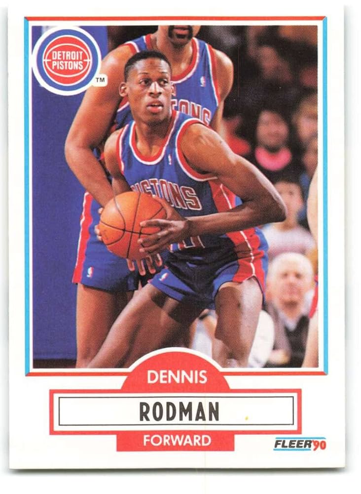 dennis rodman pistons card