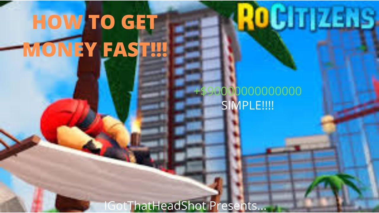 how to get free money in rocitizens