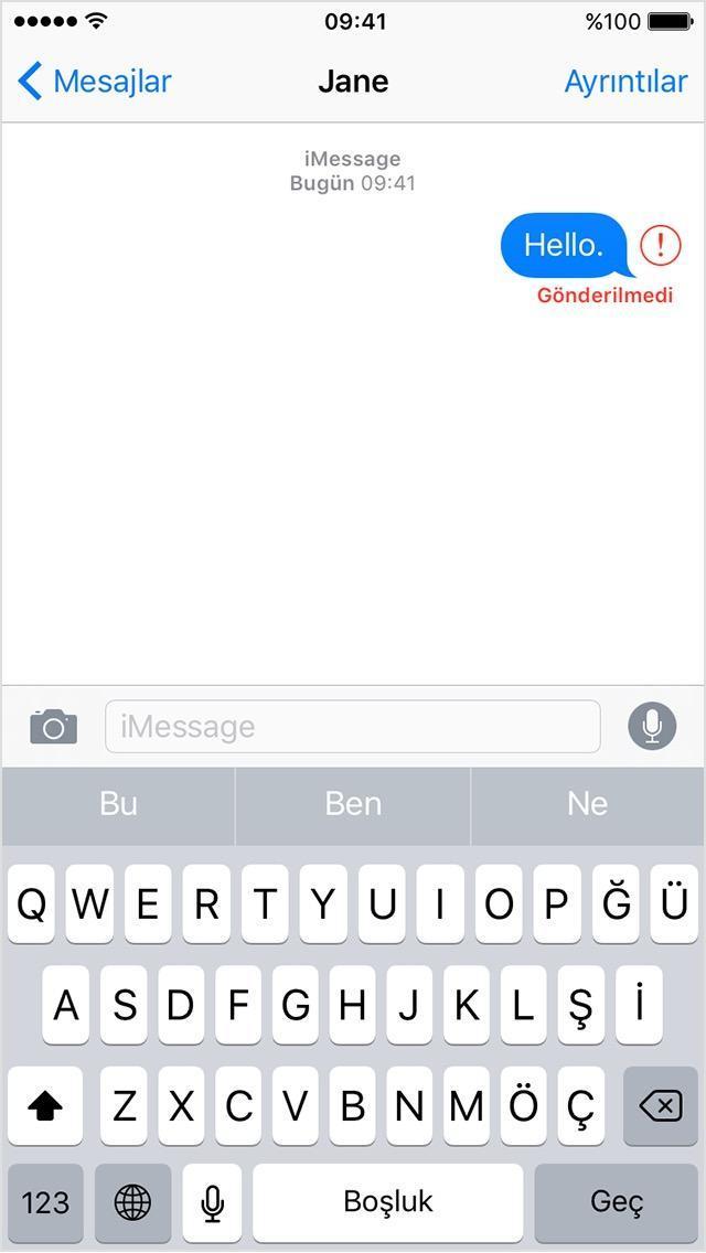 iphone mesaj merkez numarası nerede