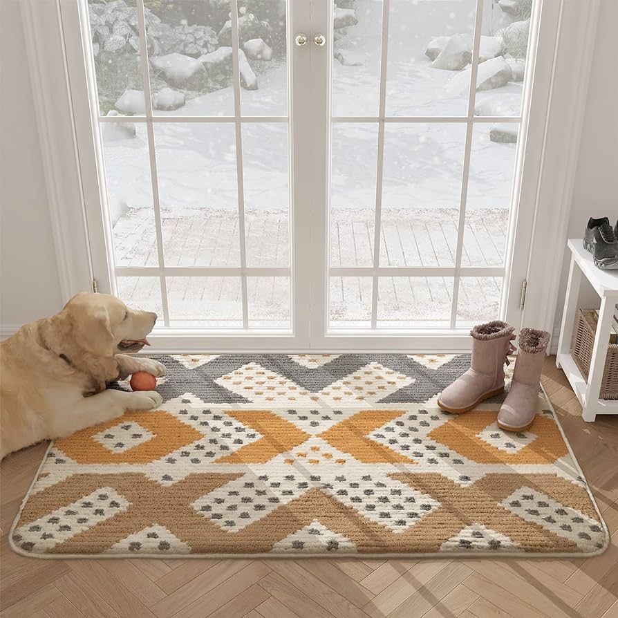 waterproof entryway rug