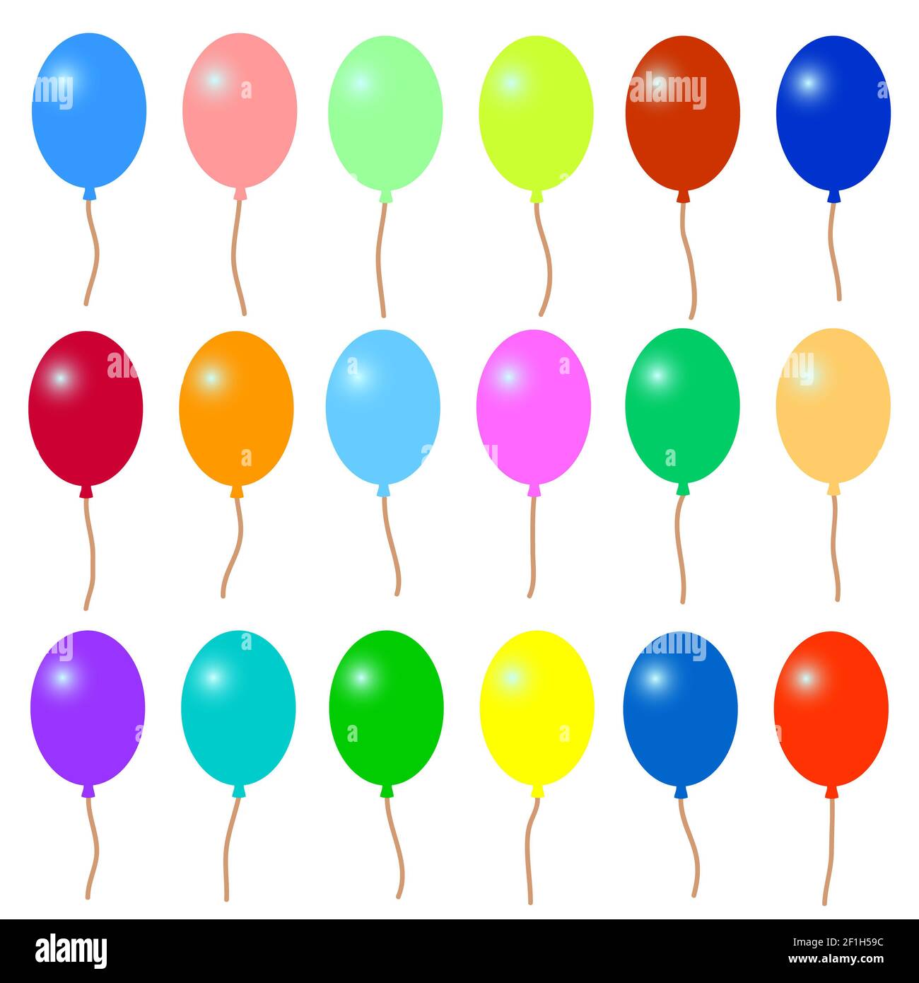 globos para imprimir y recortar