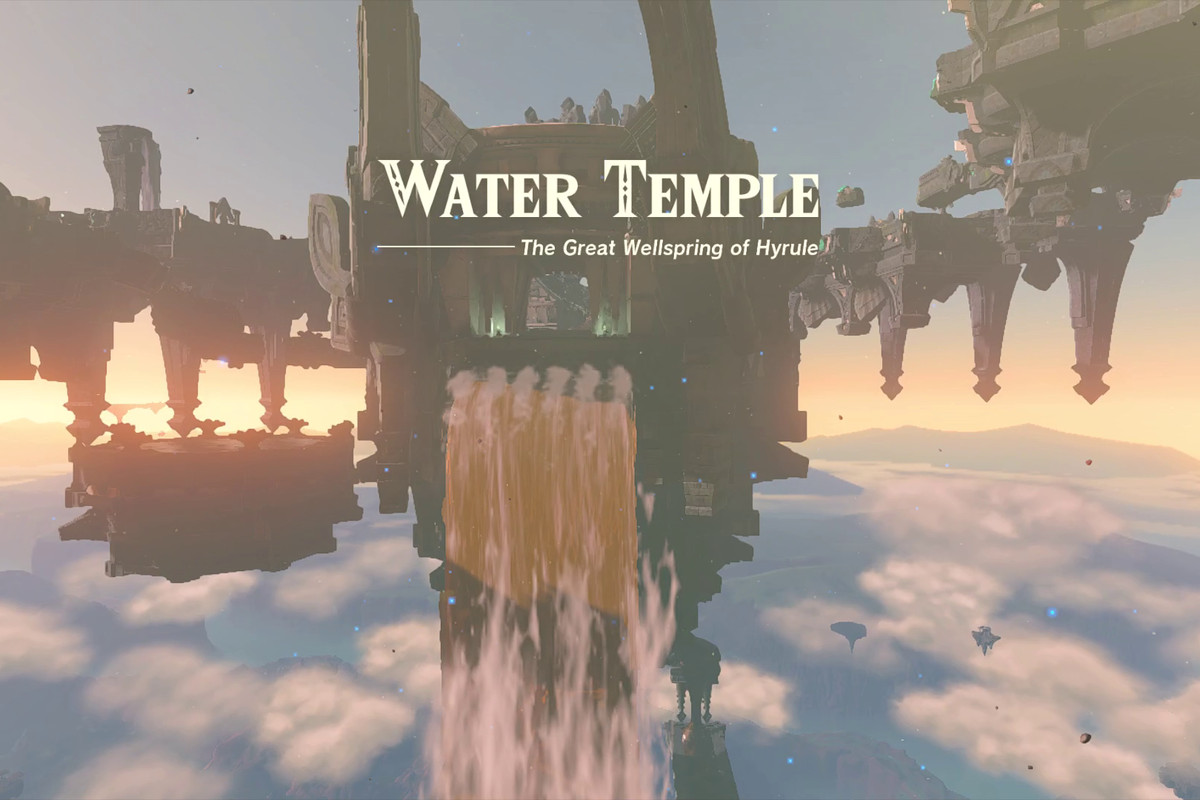 water temple tears of the kingdom walkthrough