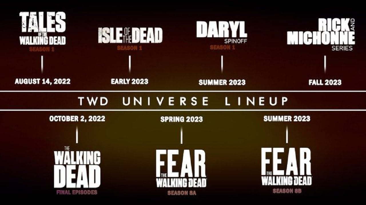 how long is the walking dead