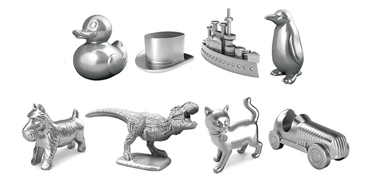 game pieces in monopoly