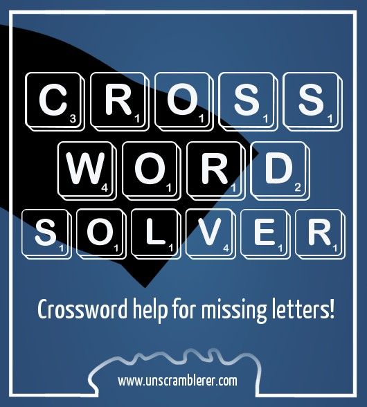 crossword solver missing letters free