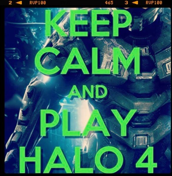 keep calm and play halo