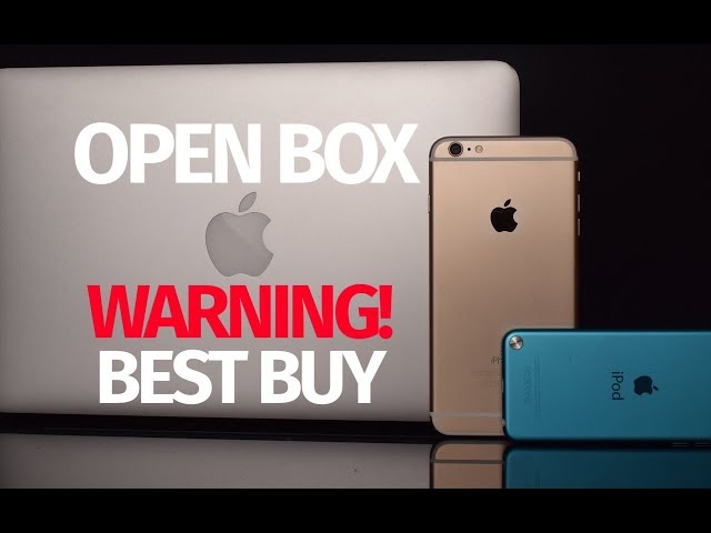 best buy open box return policy