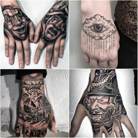 hand tattoo ideas men