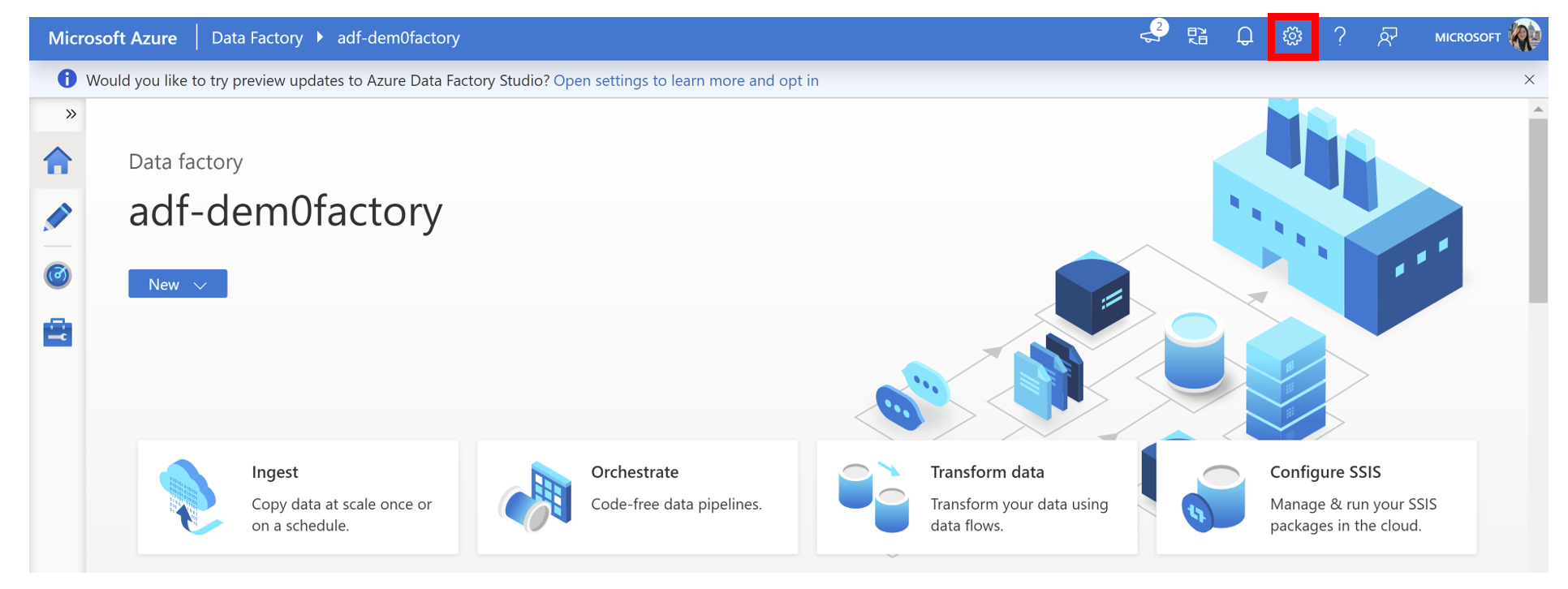 azure data factory