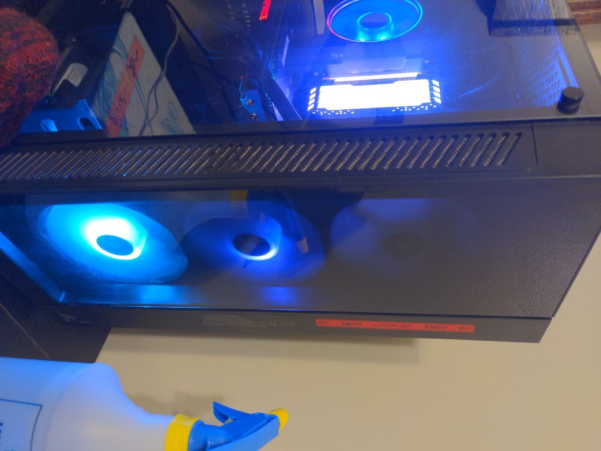 case fans rgb not working