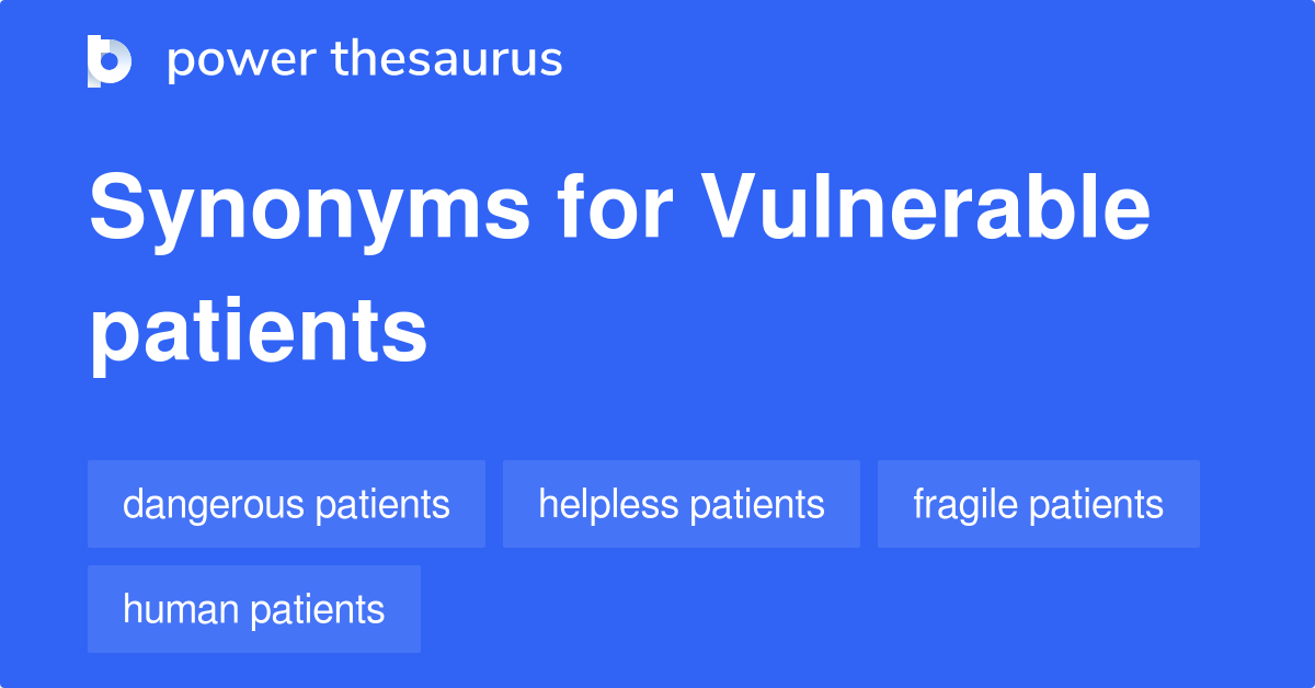 patient synonym