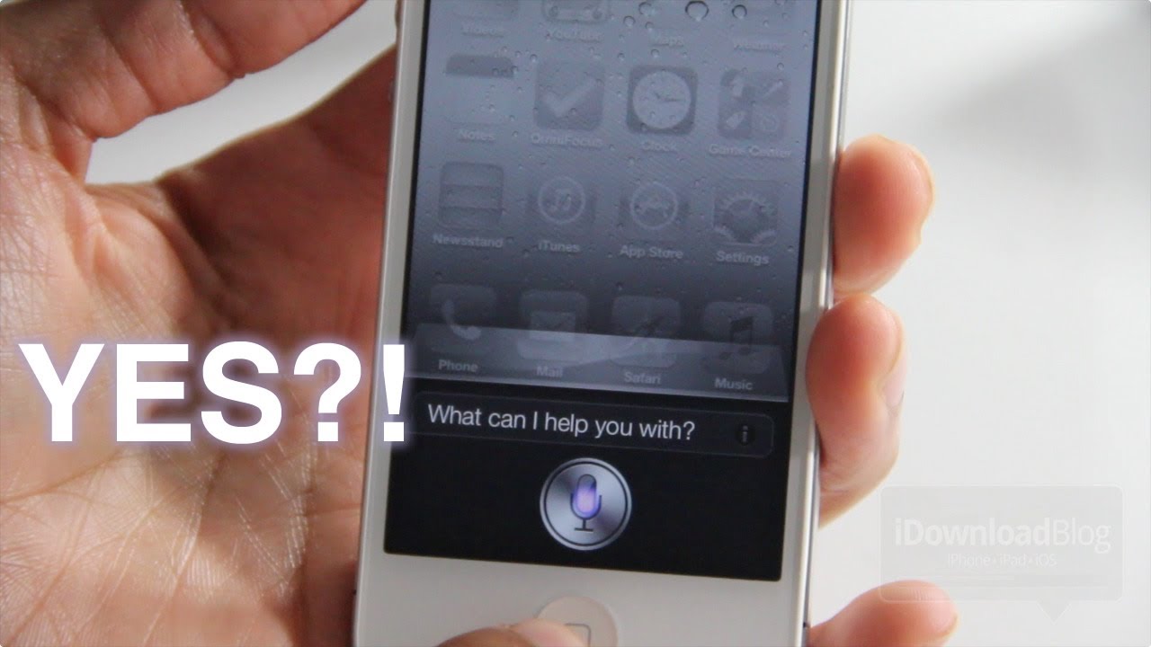 how to make siri say yes master