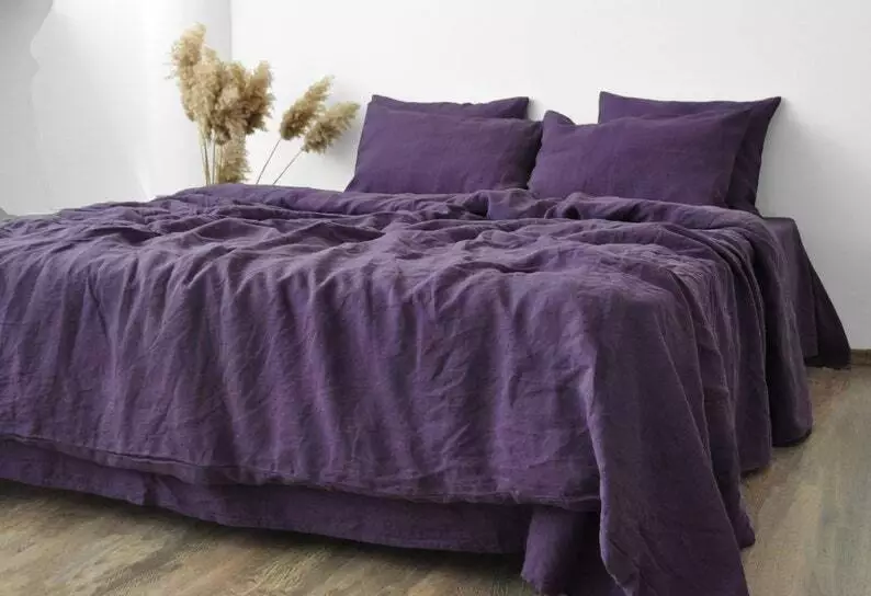 dark purple duvet cover king