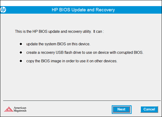 hp bios download