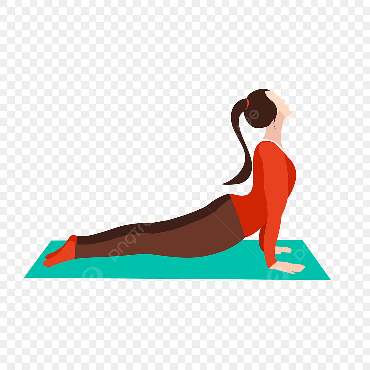 yoga poses clipart