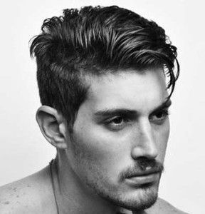 hairstyle with long hair on top and short on sides