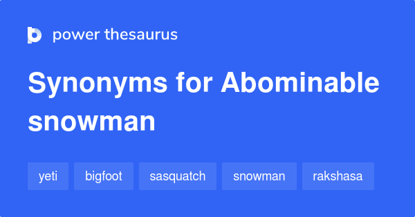 abomination antonym