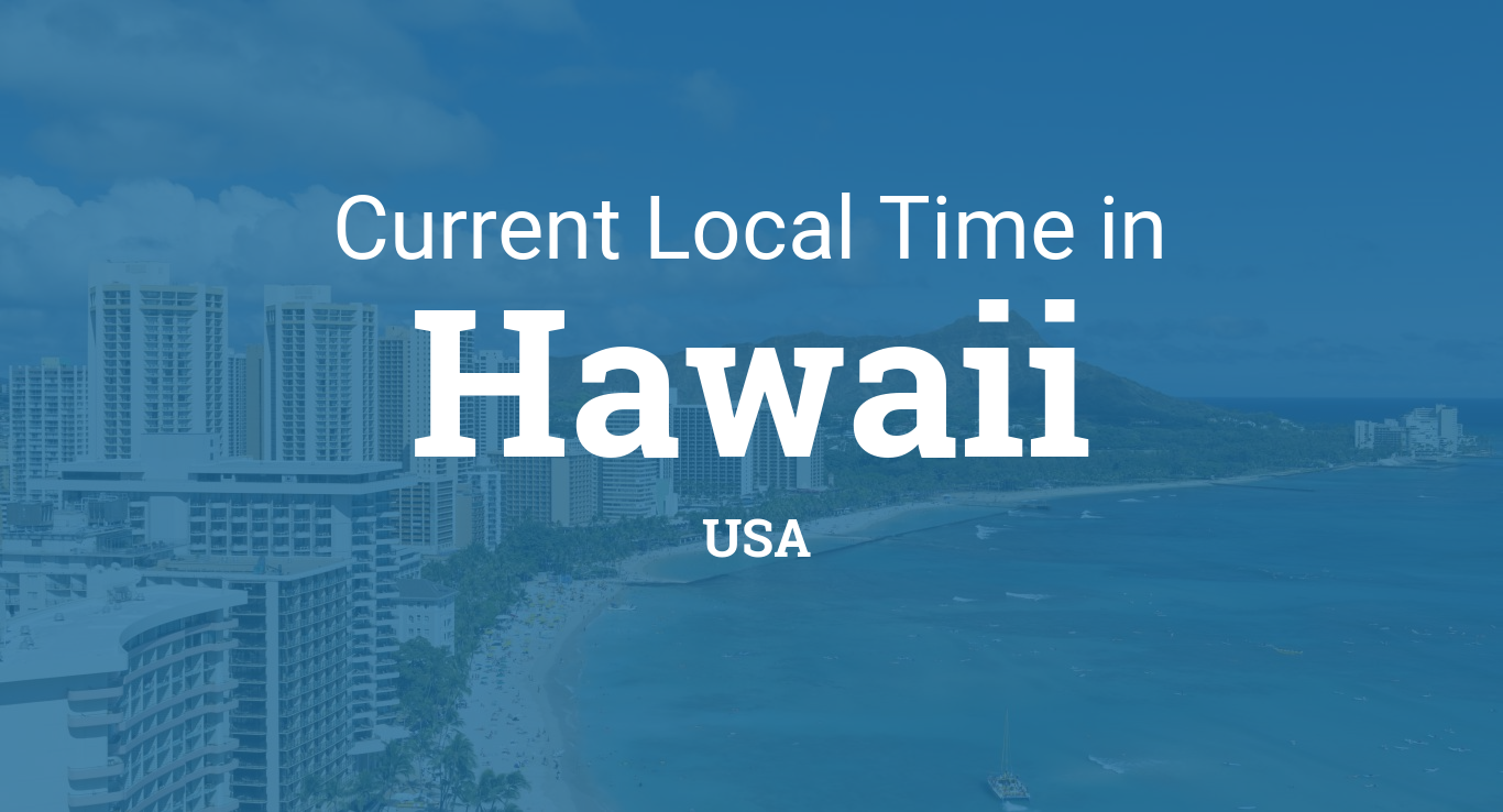 current time in honolulu hawaii