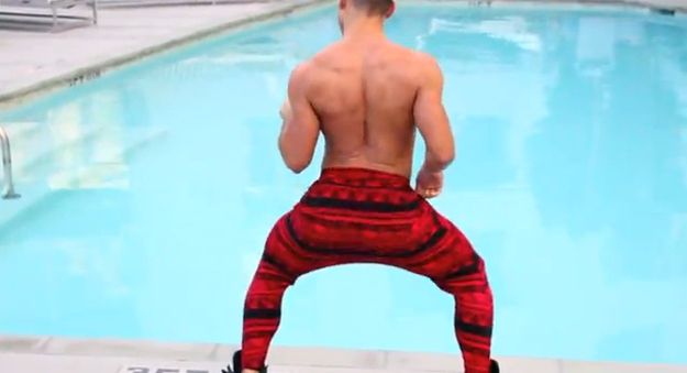 black male twerking