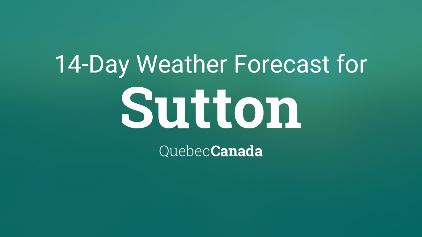 weather sutton qc