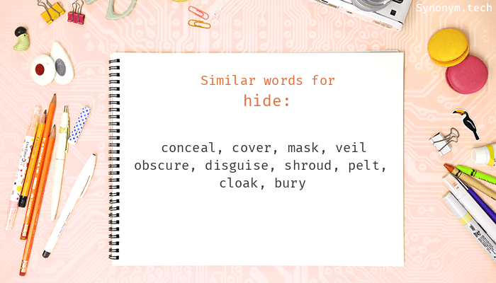 synonyms for hide