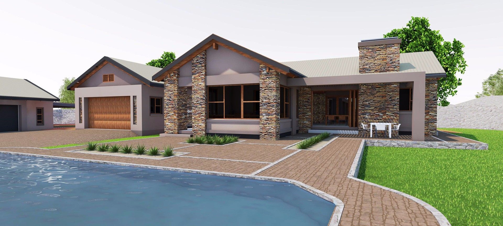 modern farm style house plans south africa