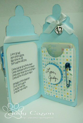 manualidades invitaciones para baby shower