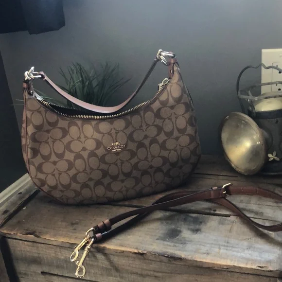 brown coach purse