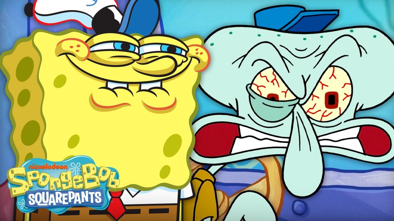 spongebob squarepants and squidward