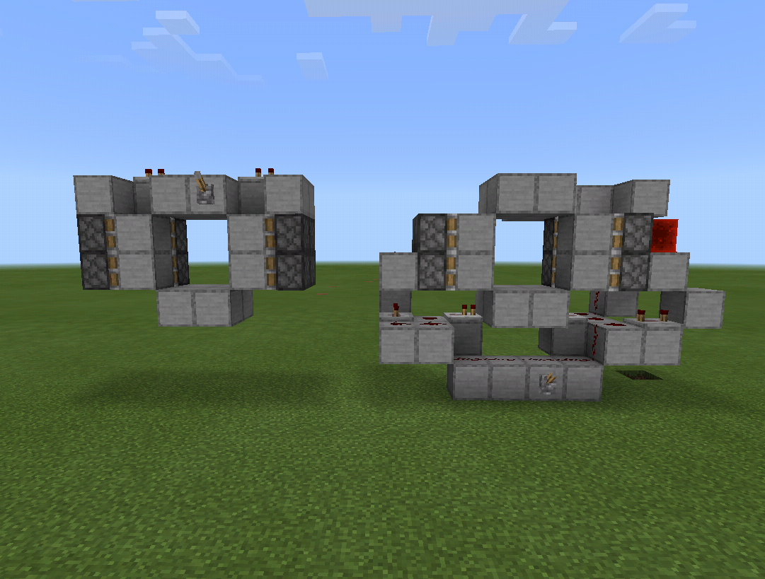 minecraft jeb door