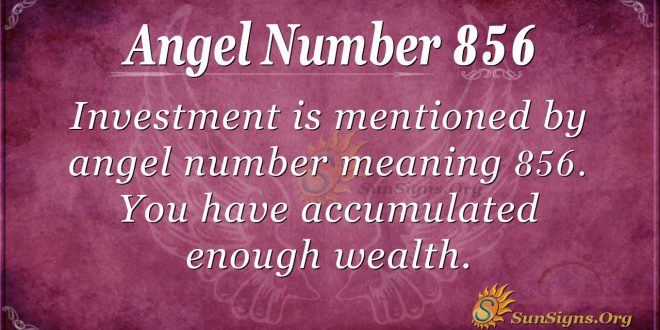 856 angel number