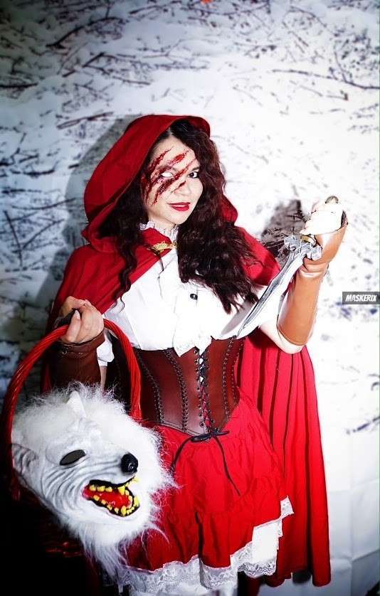 red riding hood halloween costume