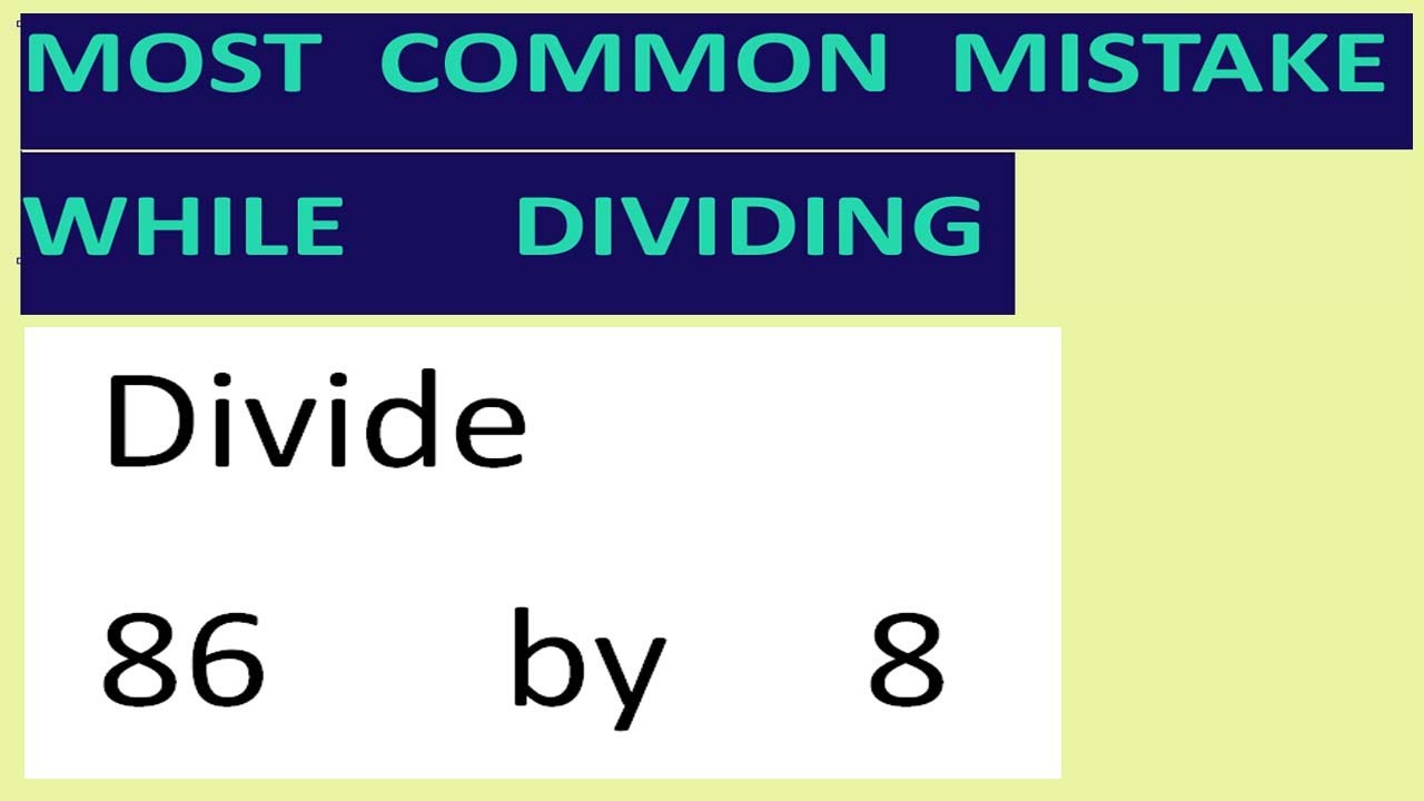 86 divided by 8