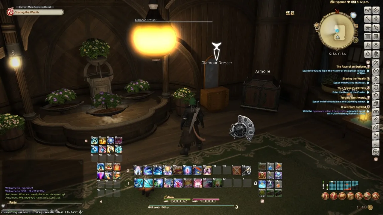 ff14 glamour dresser unlock