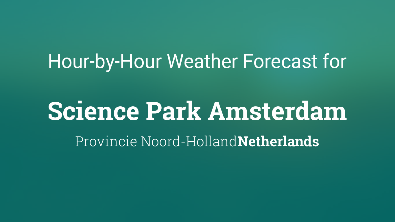 amsterdam weather tomorrow hourly