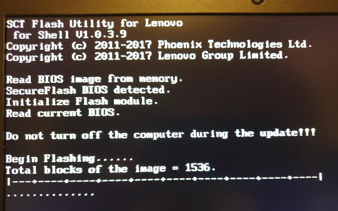 lenovo update bios