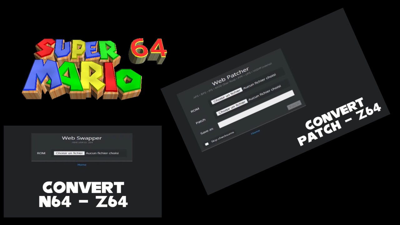 n64 rom patcher