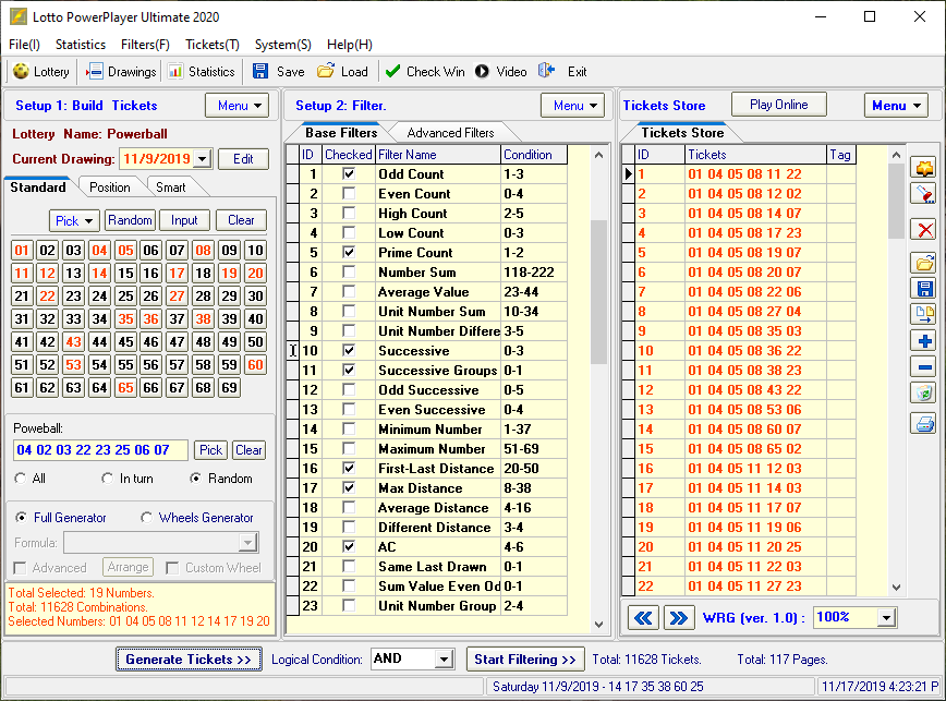 lottery software free