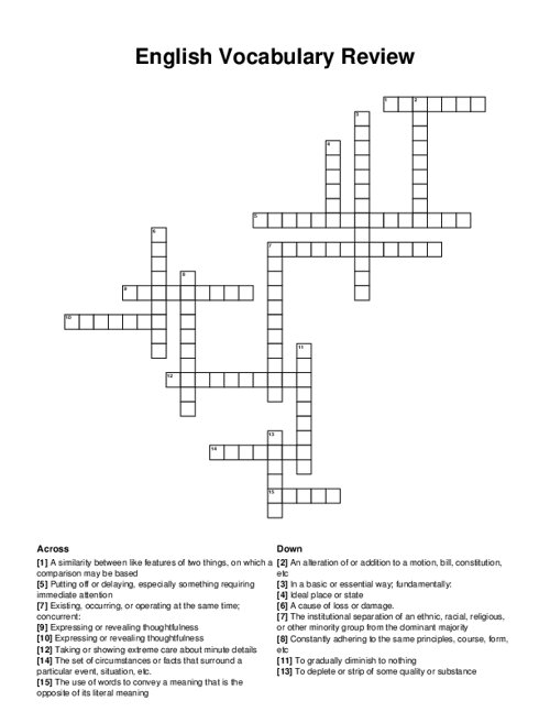 diminish gradually crossword