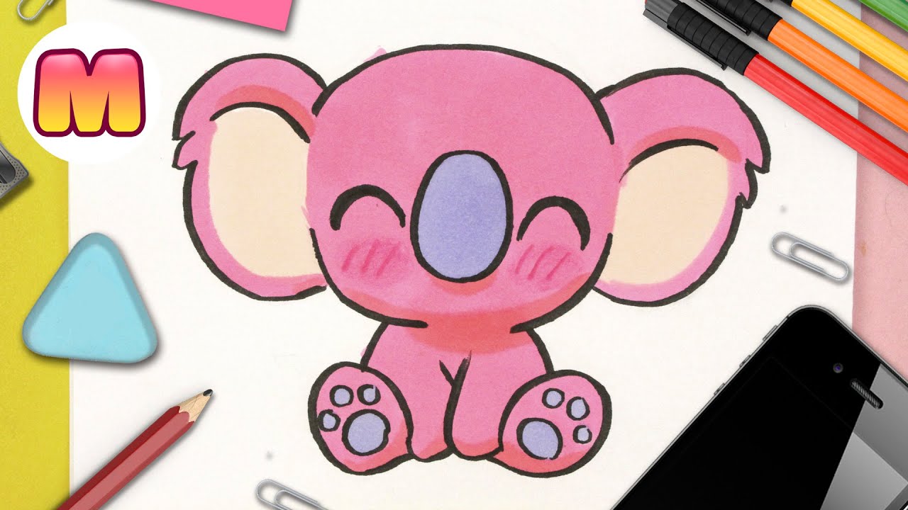 cómo dibujar kawaii animales