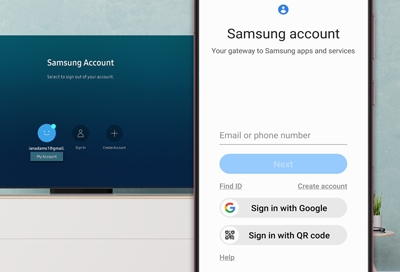 create samsung account