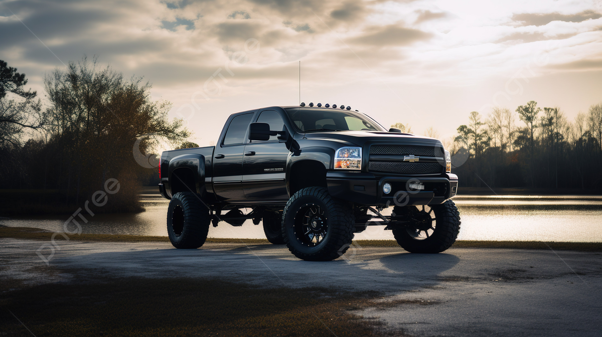 lifted truck wallpaper