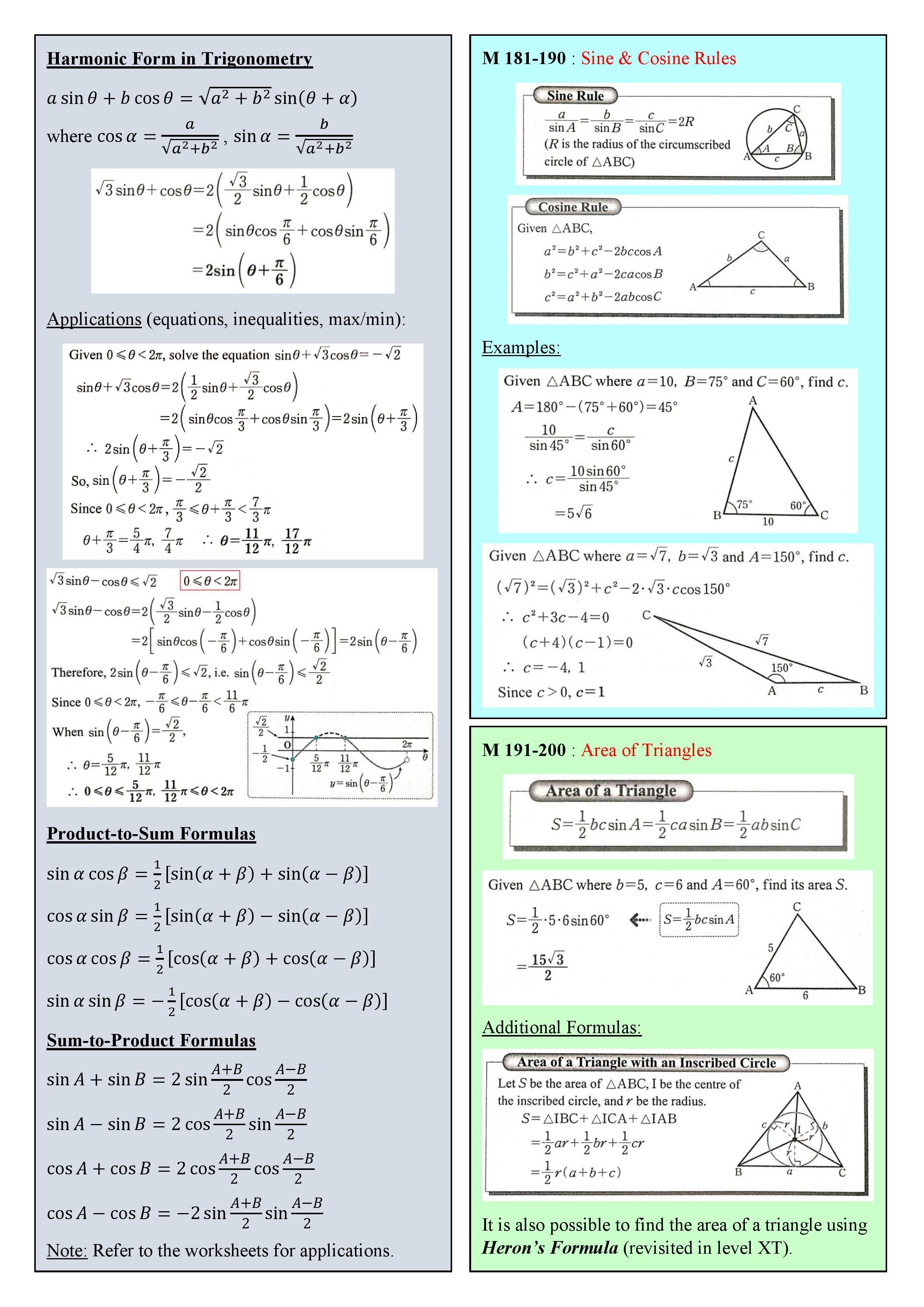 kumon trigonometry