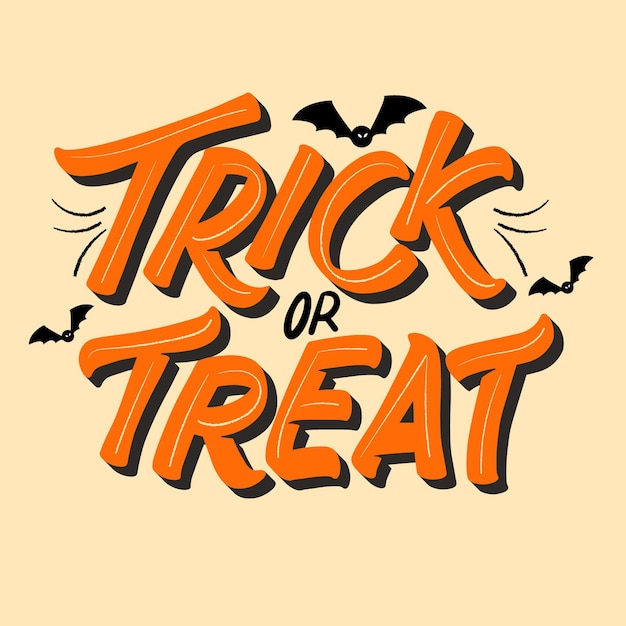 trick or treat vector