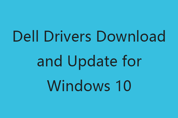 dell drivers download